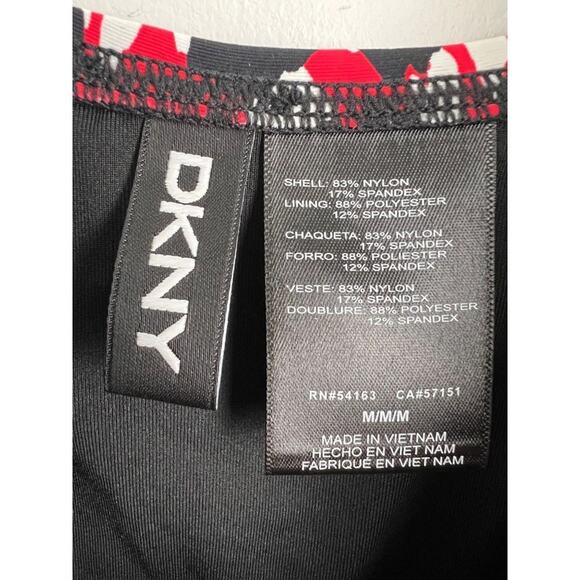 Women's DKNY Animal Print Tankini Top Medium - Picture 8 of 8
